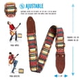 thumbnail image 2 of Correa para guitarra, Strap guitarra acústica, bajo eléctrico, guitarra eléctrica Navajo Kidam Navajo, 2 of 6