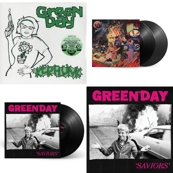 Kerplunk (120G/7Inch Single) & Insomniac (25Th Anniversary/2LP) & Saviors & Saviors (180G/Deluxe LP Vinyl)