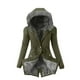 thumbnail image 1 of Abrigo con forro para damas Chaqueta larga gruesa y cálida de invierno para mujer Abrigo con capucha Fridja BV0+5637, 1 of 4
