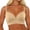 Khaki#50, variant on Front Closure Bras for Women Lightweight Feel Long Day Wear Wirefree Bralette No Print Pullover Style, Easy Movement, Soft Lining, Soft Lining Red S