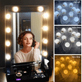 thumbnail image 4 of Mirror Usb Makeup Lights Lighted Bulbs 3 Colors Modes Touch Control Usb Charging Port (only Bulbs), 4 of 5