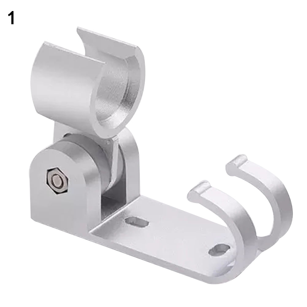 NUZYZ Adjustable Aluminium Bathroom Wall Mounted Handheld Shower Head