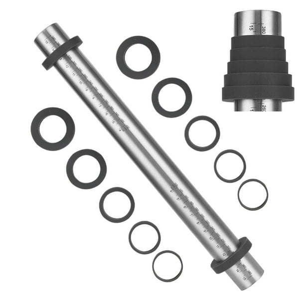 SUPER KITCHEN Adjustable Rolling Pin for Baking with Silicone Guide