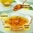 thumbnail image 4 of Apexy Authentic Korean Honey Passion Fruit Tea, Passionfruit Puree , Just Add Hot Water, Gourment Blend for Smoothies, Cocktails Desserts and Spread, No Artificial Colors, Versatile and Natural Delig, 4 of 7