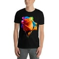 thumbnail image 3 of Men Oversize T-ShirtFlowers (25) Summer Casual Short Sleeve Crew Neck Loose Tee Tops XS-5XL, 3 of 5
