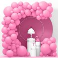 thumbnail image 2 of Maylai 84 Pzas Globos Rosados Diferentes Tamaños 18/12/10/5 Pulgadas Globo de Látex Garlan Maylai Maylai, 2 of 2