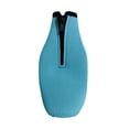 thumbnail image 4 of Funda para botella de cerveza, chaqueta con cremallera para botella, cubierta para enfriadores de botellas de cerveza para actividades al aire libre Azul claro, 4 of 8