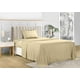 thumbnail image 3 of Juego de sábanas Utopia Bedding Twin, 3 piezas, microfibra suave, color beige, 3 of 9