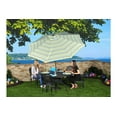 thumbnail image 2 of 9' Market Umbrella Aluminum, Crank & Tilt, Montauk Stripe, 2 of 2