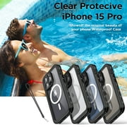 SHELLB0X For iPhone 15 Pro 6.1 inch Case Waterproof Heavy Duty MagSafe Magnetic Rugged Underwater Cover