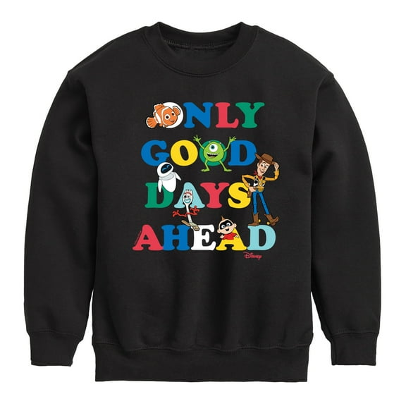Disney - Only Good Days Ahead - Toddler & Youth Crewneck Fleece Sweatshirt