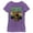 Purple Berry, variant on Girl's Scooby Doo Puppy Frame  Graphic Tee Black Small