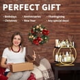 thumbnail image 5 of Makeup Organizer for Vanity, Black Gold Perfume Organizer for Dresser, 2-Tier Bathroom Countertop Organizers, Bathroom Counter Shelf Skincare Holder Perfume Tray Cosmetic Display, 5 of 9