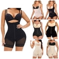 thumbnail image 3 of Xuanfei Women Adjustable Shoulder Strap Tummy Control Leotard, 3 of 8