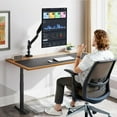 thumbnail image 2 of Support de Moniteur Simple Bras de Moniteur Réglable pour Moniteur Support Pivotant à Mouvement Complet avec Pince en C/passe-Fil Support Lb, 2 of 7