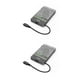 thumbnail image 1 of Inteprter MAIWO K104C USB Tipo-C Caja de disco duro Caja de unidad Caja antichoque Negro 2Conjunto, 1 of 6