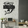 thumbnail image 5 of Craftnamesign Custom Shark Name Metal Wall Art, Personalized Sea Animal Name Sign, 5 of 5