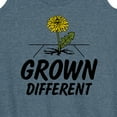 thumbnail image 3 of Instant Message - Grown Different Dandelion - Women's Racerback Tank Top, 3 of 6