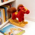 thumbnail image 3 of ICQOVD Rocking Horse Plush Stress Relief Desktop Decoration Soft Doll, 3 of 5