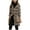 Yellow, variant on Long Cardigans for Women with Pockets Stripe Knitted Loose Hooded Coat Casual Long Sleeve Loose Outerwear (Yellow S)