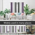 thumbnail image 4 of Purple Black and White Window Curtain Abstract Ombre Modern Grey Gray Art Aesthetic Living Room Bedroom Window Drapes Treatment Fabric 1 Pair Home Decor, 42" W x 63" L, Gradient, 4 of 6
