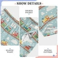 thumbnail image 6 of FORMRS Kids Pajama Pants with Pockets Size 9-10Y Boys Lounge Sleep Bottoms, Red Trains Pattern, 6 of 8