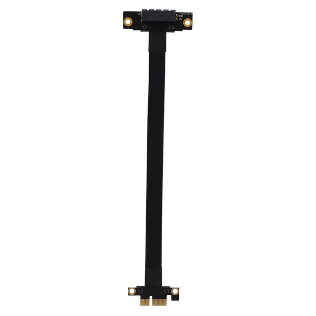 Durable Extension Cord, Extension Cable With Gold Finger, Black For PC