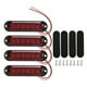thumbnail image 2 of Luz de emergencia LED para camión, 4 luces laterales para camión, luz estroboscópica para automóvil, luz de emergencia para camión, durabilidad mejorada, 2 of 9