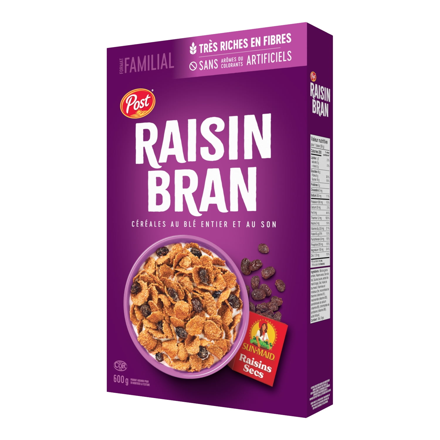 POST RAISIN BRAN FAMILAL POST RAISIN BRAN FAMILAL