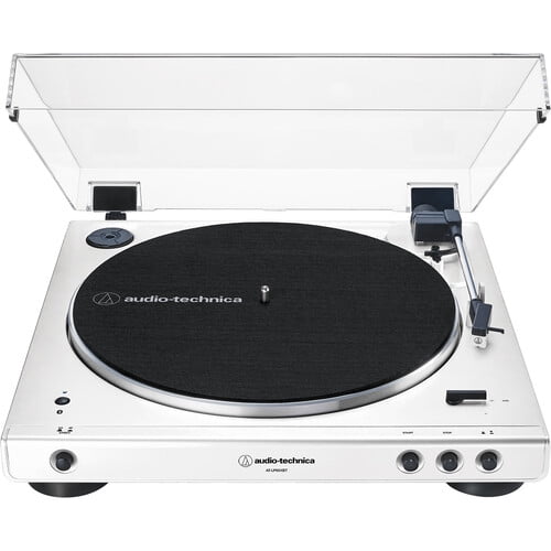 Audio-Technica AT-LP60XBT Stereo Turntable with Bluetooth (White)