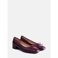 thumbnail image 2 of Scenario Women's Low Heel Faux Croc Ballet Flats, 2 of 6