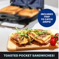 thumbnail image 2 of Granitestone Sandwich Maker, Toaster yamp; Electric Panini G GRANITESTONE GRANITESTONE, 2 of 7