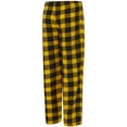 thumbnail image 3 of Women's-Concepts Sport  Black/Gold Pittsburgh Steelers Avondale T-Shirt & Pants Flannel PJ Set, 3 of 3