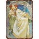 thumbnail image 1 of Placa Metal Vintage Pintura Hierro Rectangular Belleza Clásica 30x40cm, 1 of 9
