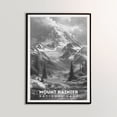 thumbnail image 3 of ELNEIT - Mount Rainier National Park Poster, Unframed Matte Paper, S15, 3 of 3