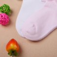 thumbnail image 4 of [Clearance!] Autumn Summer Little Baby Girl Princess Lace Design Solid Socks Cotton Newborn Short Stockings, 4 of 8