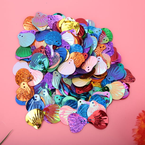 Decoración de ropa, 50 g de bricolaje, concha de PVC, forma de concha, decoración, accesorios de ropa, respuesta rápida
