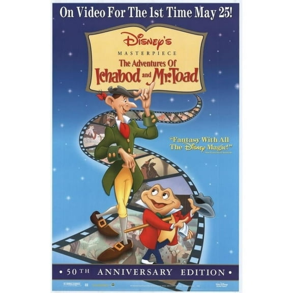 Ichabod and Mister Toad Movie Poster Print (27 x 40)