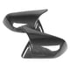 thumbnail image 5 of 2 tapas de espejo de puerta de repuesto estilo bocina izquierda y derecha para Ford Mustang 2015-2022 estilo fibra de carbono, 5 of 19