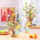 thumbnail image 5 of CaiYueKe Easter Bunny Ornament Resin Gingerbread Pendant Hanging Decor Spring Holiday Home Party Tree Decoration Cute Collectible Gift Festive, 5 of 7