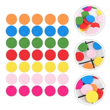 200Pcs Math Learning Toy Colorful Round Tool for Kids Educational Play