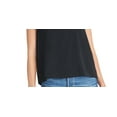 thumbnail image 3 of Rachel Roy Women's Mesh-Yoke Sleeveless Top Black Size XX-Large, 3 of 3