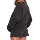 thumbnail image 4 of Ropa Deportiva Manga Larga Pantalones para Correr Cortos Sueltos Traje 2 Uds Con Cordón Mujer, 4 of 7