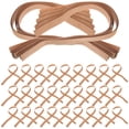 thumbnail image 1 of HEALEEP 400 Pcs Bandes d'Argent pour Matériel de Papier à Billets Sangles de Fixation Couleur Kaki, 1 of 8