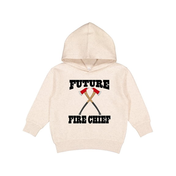 Inktastic Future Fire Chief Firefighter Toddler Hoodie