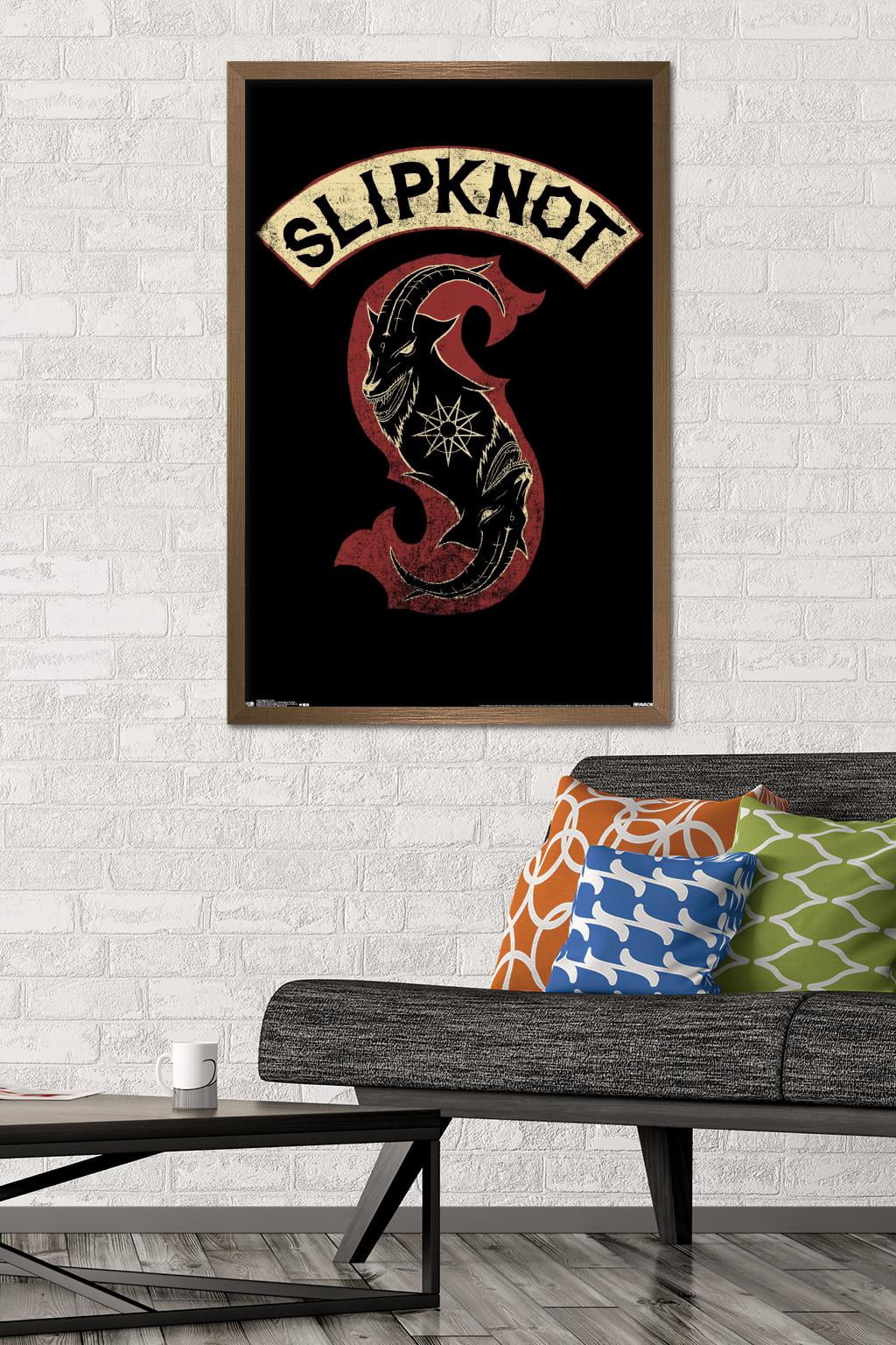 Slipknot - Patch Wall Poster, 22.375" x 34" Framed