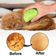 thumbnail image 2 of Steamy Cat Brush, 2024 New 3 in1 Cat Steamy Brush With Spray, Pet Steam Brush for Cat Dog Self Cleaning Steam Cat Hair Brush for Massage, Silicone Steam Pet Brush for Removing Loose Hair (Green)4PCS, 2 of 7