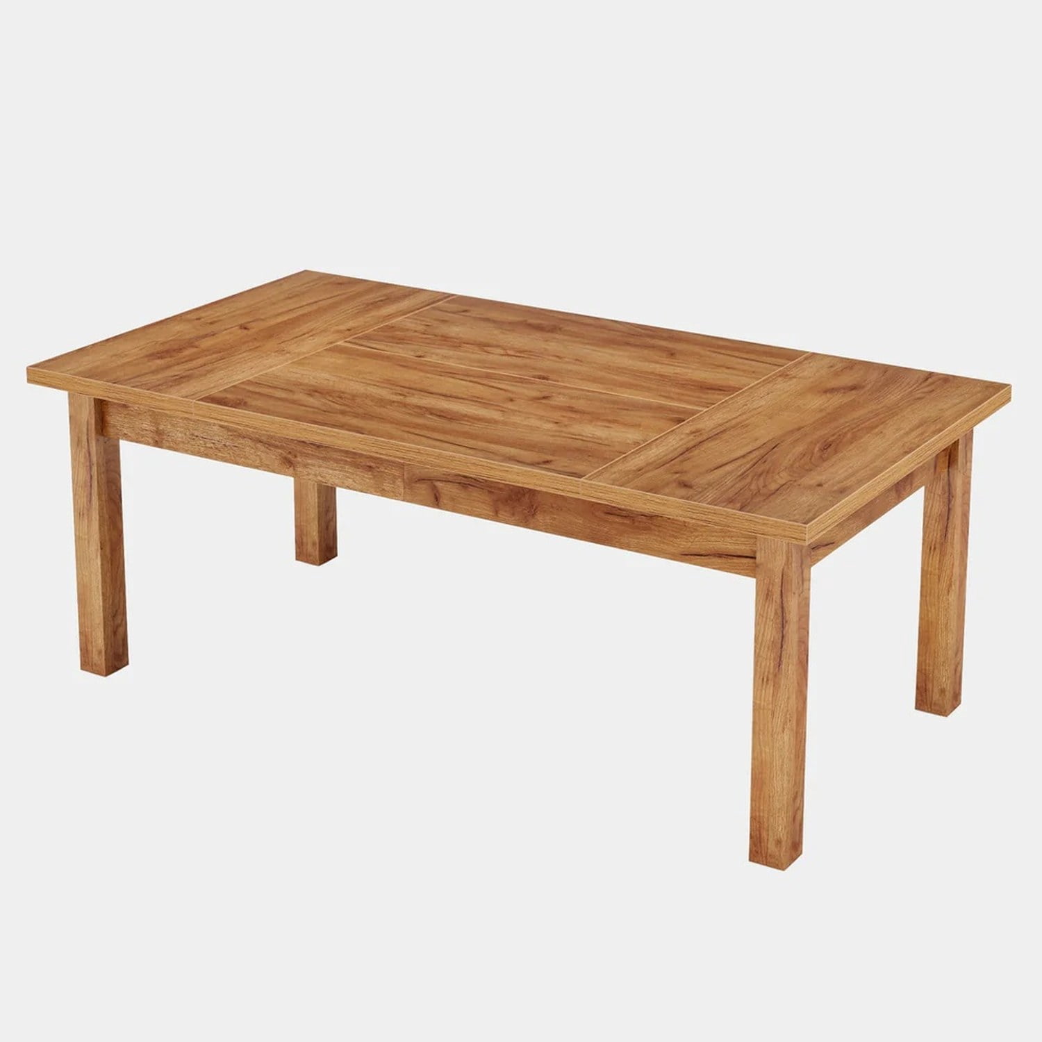 Dining Table, Walnut Finish, Seats 6-8, 70.87 in W x 35.43 in D x 29.92 in H