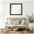 thumbnail image 5 of Amanti Art Custom Wall and Bathroom Mirror (35 x 37 in.), Corvino Black Frame, 5 of 7