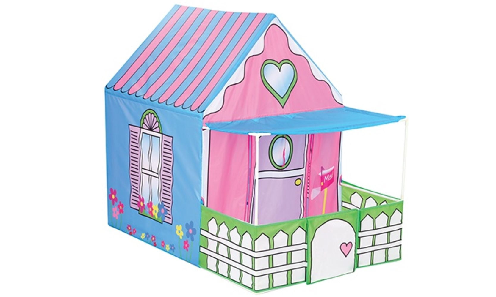 Little Cottage Play Tent With Porch Walmart Com